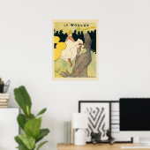 ヴィンテージアールヌーボー、ラグーールバイトゥールーズロートレック ポスター (ホームオフィス)