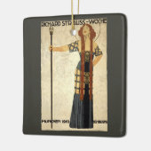 ヴィンテージアールヌーボー・リチャード・シュトラウス・ウォシュ（ミュンヘン） セラミックオーナメント (左)