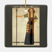 ヴィンテージアールヌーボー・リチャード・シュトラウス・ウォシュ（ミュンヘン） セラミックオーナメント (裏面)