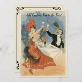 ヴィンテージアールヌーボー、レストランソフトオープニングパーティー (正面/裏面)