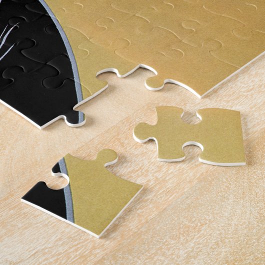 ヴィンテージアールヌーボー、レディーインクルードマルコポーロティー ジグソーパズル (側面)