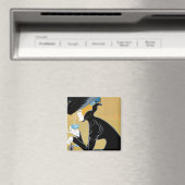 ヴィンテージアールヌーボー、レディーインクルードマルコポーロティー マグネット (インサイチュ (食洗機))