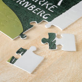 ヴィンテージアールヌーボー、ヴィクトリアフラッドヴェルケ、レーム ジグソーパズル (側面)