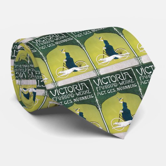 ヴィンテージアールヌーボー、ヴィクトリアフラッドヴェルケ、レーム ネクタイ (ロール)