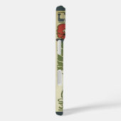 ヴィンテージアールヌーボー、絵画アーティストのポピーな花 Case-Mate iPhoneケース (裏面 / 右)