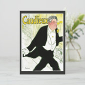 ヴィンテージアールヌーボー、Caudieux by Toulouse Laurec (スタンド正面)