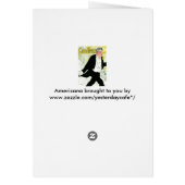 ヴィンテージアールヌーボー、Caudieux by Toulouse Laurec (裏面)