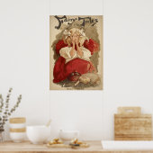 ヴィンテージアールヌーボー | Ethel Reed Fairy Tales ポスター (キッチン)