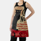 ヴィンテージアールヌーボーCe Soirチャットノワール黒猫 エプロン (インサイチュ)