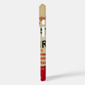 ヴィンテージアールヌーボーCe Soirチャットノワール黒猫 Case-Mate iPhoneケース (裏面 / 左)