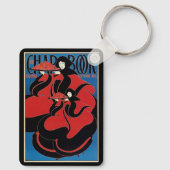 ヴィンテージアールヌーボーCHAPブック感謝祭 キーホルダー (裏面)