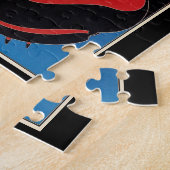 ヴィンテージアールヌーボーCHAPブック感謝祭 ジグソーパズル (側面)