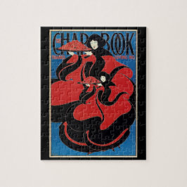 ヴィンテージアールヌーボーCHAPブック感謝祭 ジグソーパズル