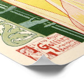 ヴィンテージアールヌーヴェア – スタイルベルエポックのポスター ポスター (角)