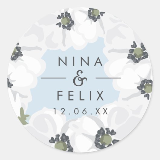 ヴィンテージア結婚ネモン ラウンドシール (正面)