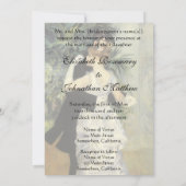 ヴィンテージア結婚ートズ、シティダンスbyルノアール 招待状 (裏面)