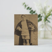 ヴィンテージイェールサッカー選手1880sステレオビュー ポストカード (スタンド正面)