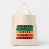 ヴィンテージイエスが季節の理由 トートバッグ (正面)