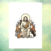 ヴィンテージイエスと猫 ウィンドウサイン (シート3)