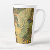 ヴィンテージイエスキリストとの宗教的なタペストリーベビー カフェラテマグ (右)