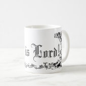 ヴィンテージイエス・キリストは主ですMug コーヒーマグカップ (正面右)