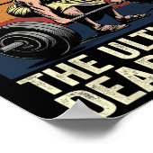 ヴィンテージイエス・ザ・究極の死んだ者のキリおもしろいスト ポスター (角)