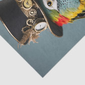 ヴィンテージイエローアンドブルースチームパンクパロット 薄葉紙 (詳細)