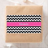 ヴィンテージイエローウィットダマスク#3イエローネームモノグラム ラベル (インサイチュ)