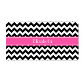 ヴィンテージイエローウィットダマスク#3イエローネームモノグラム ラベル (正面)