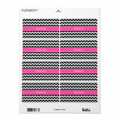 ヴィンテージイエローウィットダマスク#3イエローネームモノグラム ラベル (フルシート)