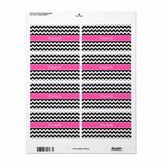 ヴィンテージイエローウィットダマスク#3イエローネームモノグラム ラベル (フルシート)