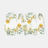 ヴィンテージイエローウォーター色フローラボタニッ結婚クス フェイバーボックス (折り畳みなし)