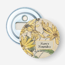 ヴィンテージイエローオークルデイジー