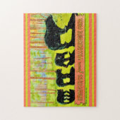 ヴィンテージイエローストーンパークベアーズ11x14 ジグソーパズル (縦)