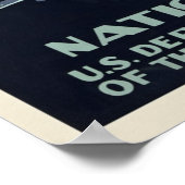 ヴィンテージイエローストーン公園旅行ポスター ポスター (角)