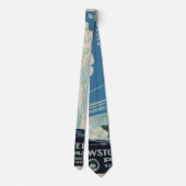 ヴィンテージイエローストーン国立公園オールド忠実 ネクタイ (裏面)