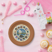 ヴィンテージイエローストーン国立公園レトロパーティー ペーパープレート (パーティー)