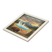 ヴィンテージイエローストーン国立公園 タイル (側面)