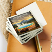 ヴィンテージイエローストーン国立公園 マグネット