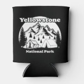 ヴィンテージイエローストーン国立公園 缶クーラー (正面)
