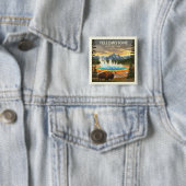 ヴィンテージイエローストーン国立公園 缶バッジ (インサイチュ)