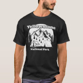 ヴィンテージイエローストーン国立公園 Tシャツ (正面)