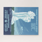 ヴィンテージイエローストーンWPA旧忠実 ジグソーパズル (横)