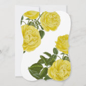 ヴィンテージイエローズ 招待状 (裏面)