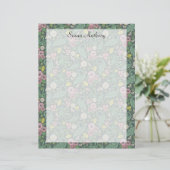 ヴィンテージイエローダンデオンズピンクパンジー顔紙 (スタンド正面)