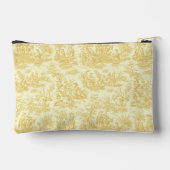 ヴィンテージイエロートイレデジュエリー アクセサリーポーチ (裏面)