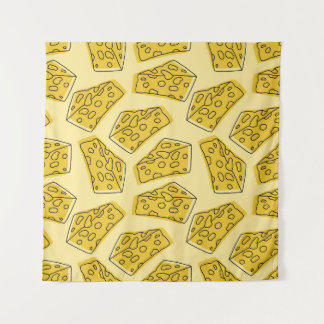 ヴィンテージイエローバックグラウンドシームレス タペストリー