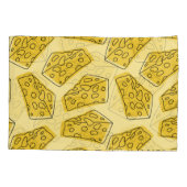 ヴィンテージイエローバックグラウンドシームレス 枕カバー (裏面)