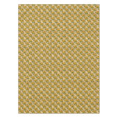 ヴィンテージイエローヒマワリブーケドラゴンフライ テーブルクロス (正面)