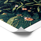 ヴィンテージイエロービクトリアンスタイルホーム ポスター (角)